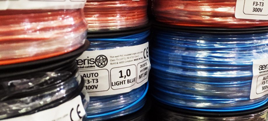 Aeris Cables - cavi speciali - lavorazione cavi - confezione - bobine in plastica